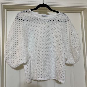 Zara puff sleeve top